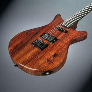 Solid koa electric
