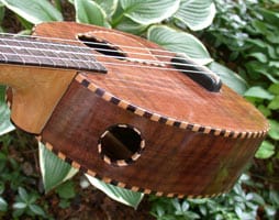 front of Uklele