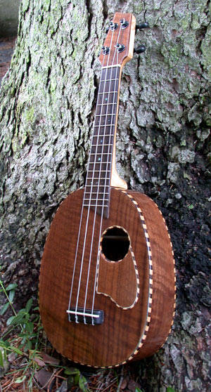 front of Uklele